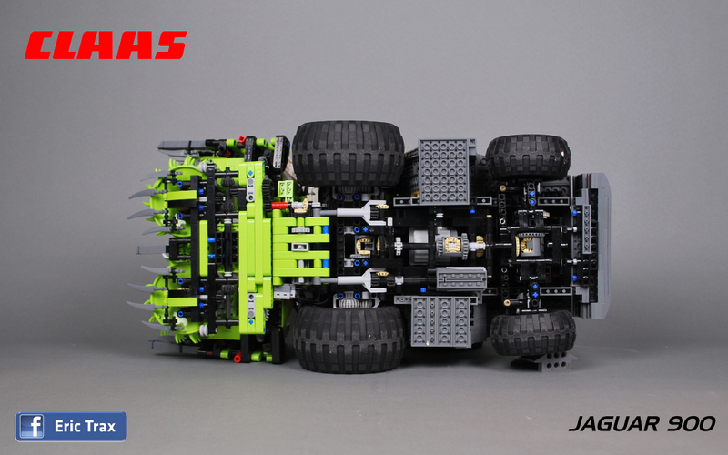 Illustration for article titled A perfect functioning Lego combine will make you want to be a farmer